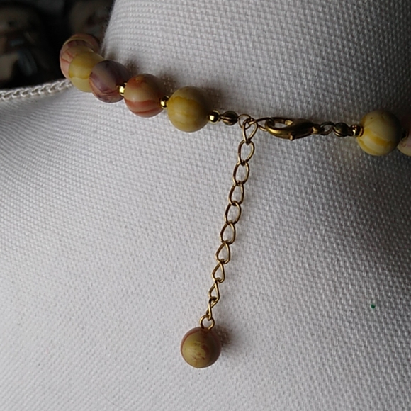 Vegan Wooden Bead Necklace - Picture 2 of 2